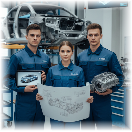 Технологи в автомобилестроении